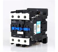 HXFFXHF CJX2-8011 80A LC1D AC Contactor NO NC 3-Phase DIN Rail Mount Electric Power Contactor AC 24V 36V 110V 220V 380V 1Pcs(110V)