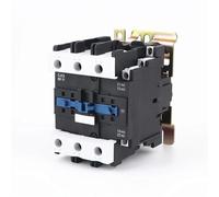 HXFFXHF CJX2-8011 LC1 AC Contactor 80A 3 Phase 3-Pole Coil Voltage Din Rail Mount 3P+1NC+1NC 1Pcs(Ac 24v)