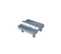 HXFFXHF CL209-1 Hinge with Stud Heavy Duty Industrial Door Hinges Black Butt Hinge 1Pcs(Chrome-Zinc Alloy)