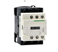 HXFFXHF Contactor 220v AC 3 Phase 3Pole 50/60Hz 3P Rail Mounted Contactor 1NO 1NC Coil Voltage 24v 110V 220V 1Pcs(LC1D09,380V)