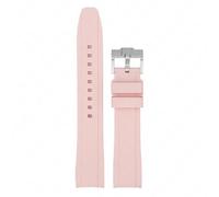 HXFFXHF Curved End Rubber Strap 18/19/20/21/22mm Universal Silicone Watch Band Soft Sport Waterproof Replace Bracelet Belt for Men Women