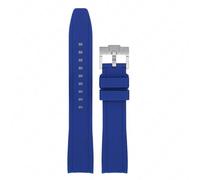 HXFFXHF Curved End Rubber Strap 18/19/20/21/22mm Universal Silicone Watch Band Soft Sport Waterproof Replace Bracelet Belt for Men Women