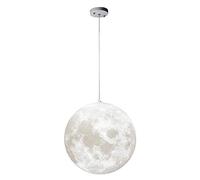 HXFFXHF Dimmable Moon Lamp, Multicolor Chandeliers Bedroom Hanging Lamp for Living Room Bar Office Home Decor, 3D Printing Led Ceiling Light Roton