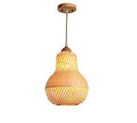 HXFFXHF Farmhouse Rattan Pendant Lighting Wicker Chandelier, Rattan Pendant Light, Handmade Woven Hanging Ceiling Lights for Hallway,Entryway Coastal Lamp Wicker Lampshade
