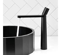 HXFFXHF Faucets,Golden Bathroom Basin Waterfall Faucet Hot and Cold Crane Brass Basin Faucet Waterfall Sink Faucet Single Handle Brush