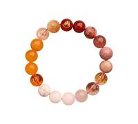 HXFFXHF Fengshui Five Elements Beaded Bracelets for Women Men, Natural Stones Crystal Bracelets for Wealth Luck, Stretch Bracelet for Meditation Release the Pressure Emotional Balance