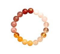 HXFFXHF Fengshui Five Elements Beaded Bracelets for Women Men, Natural Stones Crystal Bracelets for Wealth Luck, Stretch Bracelet for Meditation Release the Pressure Emotional Balance