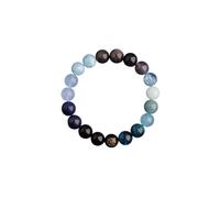 HXFFXHF Fengshui Five Elements Beaded Bracelets, Natural Stones Crystal Bracelets for Wealth Lucky, Protection Stretch Bracelet for Men Women Meditation Balance Emotions Good Luck Jewelry Gift