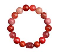 HXFFXHF Fengshui Pi Xiu Crystal Beaded Bracelets for Women Men, Natural Stones Stretch Bracelet Attract Wealth and Good Luck, White Crystal Bracelet Meditation Balance Emotions Relieve Stress