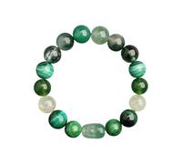 HXFFXHF Fengshui Pi Xiu Crystal Beaded Bracelets for Women Men, Natural Stones Stretch Bracelet Attract Wealth and Good Luck, White Crystal Bracelet Meditation Balance Emotions Relieve Stress