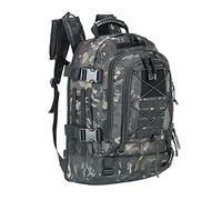 HXFFXHF Fishing backpack Camouflage Backpack Sports Outdoor Men's Waterproof Bag Camping Hiking Hunting Backpack(B)