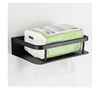 HXFFXHF Floating Shelves Bathroom Shelves, Over The Toilet Storage, Over Toilet Storage Cabinet,Bathroom Rack Spacesaver,Wall Storage Shelves Organizer for Bathroom Storage (Size : 30 cm long)