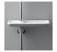 HXFFXHF Floating Shelves Faucet Rack Storage Rack，Bathroom Rack Spacesaver，Wall Storage Shelves Organizer，Hanging Holder，Set of 2 Shelves or 3 Shelves for Bathroom Storage (Color : Gris, Size : 2