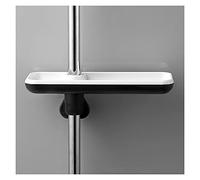 HXFFXHF Floating Shelves Faucet Rack Storage Rack，Bathroom Rack Spacesaver，Wall Storage Shelves Organizer，Hanging Holder，Set of 2 Shelves or 3 Shelves for Bathroom Storage (Color : Gris, Size : 2