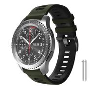HXFFXHF For Gear S3 Frontier/Classic Band Galaxy Watch 46mm, 22mm Soft Silicone Replacement Band For Gear S3 Frontier/S3 Classic/Galaxy Watch 3 45mm/Ticwatch Pro S2/E2