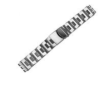 HXFFXHF For Swatch solid core metal bracelet concave convex watch chain YCS Yas YGS iron men and women steel watchband ceramic strap