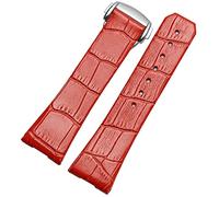HXFFXHF Genuine Leather Watch Strap For Omega Constellation Double Eagle Series Men Women 17mm 23mm Watchband