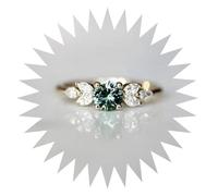 HXFFXHF Girl Products Rings Ring Jewellery Women Men Promise Wedding Grandmother Green Diamond Ring Fashion Wedding Ring Gifts