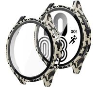 HXFFXHF Glass Case For Watch 4 5 44mm 40mm Accessories PC All Around Anti fall Bumper Cover