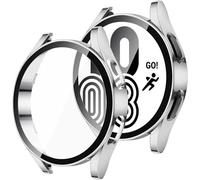 HXFFXHF Glass Case For Watch 4 5 44mm 40mm Accessories PC All Around Anti fall Bumper Cover