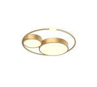 HXFFXHF Hall Ultra Thin Ceiling Lighting,Modern Led Ceiling Lamps Surface Mounted LED Ceiling Lights Living Room Bed Room Metal Acrylic Chandeliers Interior Decor 27W(White Light)
