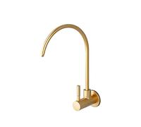 HXFFXHF Kitchen Faucets Water Filter Faucet with 360° Rotation Reverse Osmosis Wall Mount Faucet with Push Lever-d A