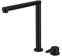 HXFFXHF Kitchen Mixer Tap for Inside Window, Kitchen Sink Taps Stainless Steel Swivel Move Down Hot and Cold Water Kitchen Faucet-Brushed,Brushed