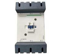 HXFFXHF LC1D AC Contactor LC1D115 LC1D150 LC1D170 3-Phase DIN Rail Mount Contactor 1Pcs(LC1D115,48V)