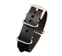 HXFFXHF Leather Watchband, 20 22 24MM Black Blue Brown Vintage Calfskin Strap, Style Men's Bracelet