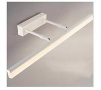 HXFFXHF LED Bathroom Mirror Light Mirror Lamp Bathroom Wall Lights Adjustable Angle Mirror Front Light 12W Wall Lamp 4000K Cabinet Light Ultra-Bright Stainless Steel Bathroom Wall Light Ea Interesting