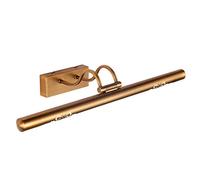 HXFFXHF LED Bathroom Mirror Lights, Vintage Make-up Mirror Light with Swivel 180 Lamp Head, Moisture-Proof Bronze Wall Sconce Picture Lamp for Bathroom Mirror Cabinet Natural White 4000K, Interesting