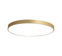 HXFFXHF LED Ceiling Lamp Ultra-Thin LED Ceiling Lights Simple Golden Circle Ceiling Light Lamp Circular Ceiling Light LED for Kitchen, Living Room, Lounge, Hallway Interesting