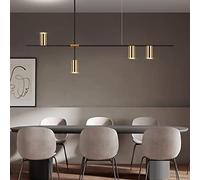 HXFFXHF LED Pendant Lamp Dining Table Pendant Light Modern Chandelier Spotlight Design Remote Control Dimmable Chandelier Pendant Lamp for Dining Room