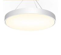 HXFFXHF LED Round Suspension Light Office Chandelier Creative Bar Lamp Office Building Study Restaurant Pendant Lights Ceiling Light Warm Light White Light Decoration Ceiling Lamp Hanging Lights