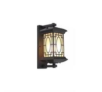 HXFFXHF Light Bedroom Wall Lamps Modern Chinese Outdoor Wall lamp Villa Courtyard lamp Retro Outdoor Balcony Doorway Corridor Aisle Exterior Wall lamp Wall Lights for Living Room(d) Light