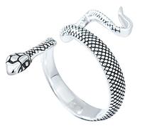 HXFFXHF Men and Women 925 Sterling Silver Ring Personality Little Finger Ring Index Finger Ring Open Adjustable Ring Silver Jewellery