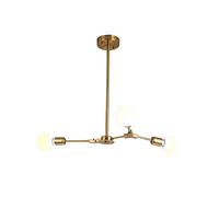 HXFFXHF Modern Craft Sputnik Chandelier,Chandelier,Light Atmosphere Living Room Restaurant Room Molecular Lamps Lighting,Decoration Lighting,Electroplating Gold,6 Lights (Electroplating Gold. 3