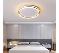 HXFFXHF Modern LED Ceiling Lamp Embedded Ceiling Light for Bedroom Study Dining Room Kitchen Minimalist Ultra Thin Round Roofing Chandelier Lighting Fixtures Interesting Life (42cm Neutral