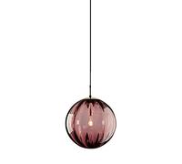 HXFFXHF Modern Spherical Glass Hanging Lamp Personality Novel Decorated Pendant Light Clear Light Glass Ceiling Chandelier Bar Dining Living Room Ceiling Chandelier Bedroom Droplight Inter
