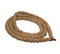 HXFFXHF Natural Rudraksha Mala Beads Prayer Meditation Buddhist for Necklaces Practice Bracelet Accessories