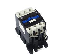 HXFFXHF NXC-50 50A LC1D LC1 AC Contactor CJX2-5011 NO NC 3-Phase DIN Rail Mount Electric Power Contactor AC 24V 36V 110V 220V 380V 1Pcs(CJX2-5011,380V)