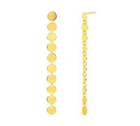 HXFFXHF Pendant Chain Tassel Semicircle Drop Earrings For Women Piercing Earring Jewelry Pendientes