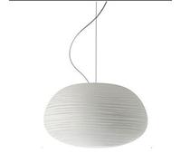 HXFFXHF Post Modern Minimalist Lamps Ceiling Chandelier Personality Nordic White Threaded Glass Lamps Living Room Bedroom Lights Restaurant Bar Decorative Hanging Lights Interesting Life (