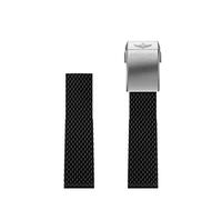 HXFFXHF Rubber Watchband With Buckle 22mm 24mm For Breitling AVENGER NAVITIMER WORLD Rubber Waterproof Soft Watch Strap