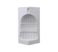 HXFFXHF Sculpture European Style Roman Pantheon Dome Architectural Model Ornaments Creative Living Room Study Book Back Decoration Sample Room Soft Decoration