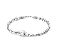 HXFFXHF Tinker Bell Clasp Moments Snake Chain Bracelets Origianl Charms Birthday for Women