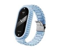HXFFXHF Transparent Plastics Strap Compatible with Xiaomi Mi Band 8 Sport PC Wristband Replacement Bracelet For MiBand 8 Smartwatch Accessories