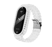 HXFFXHF Transparent Plastics Strap Compatible with Xiaomi Mi Band 8 Sport PC Wristband Replacement Bracelet For MiBand 8 Smartwatch Accessories