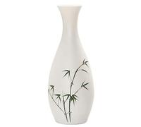 HXFFXHF Vases For Decor Ceramic Decorative Wit Porcelain Vase Exquisite Artwork Simple Chinese Handmade Bottle Zen Tea Ceremony Jar