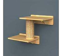 HXFFXHF Wall-Mounted Cat Climbing Frame Cat Tree Solid Wood Hexagon Space Capsule Cat Wall Springboard Kitten House Ladder Pet Furniture (Color : D, Size : 1 Piece) (E 1 Piece)